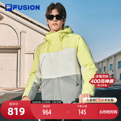 FILAFUSION斐乐潮牌棉服