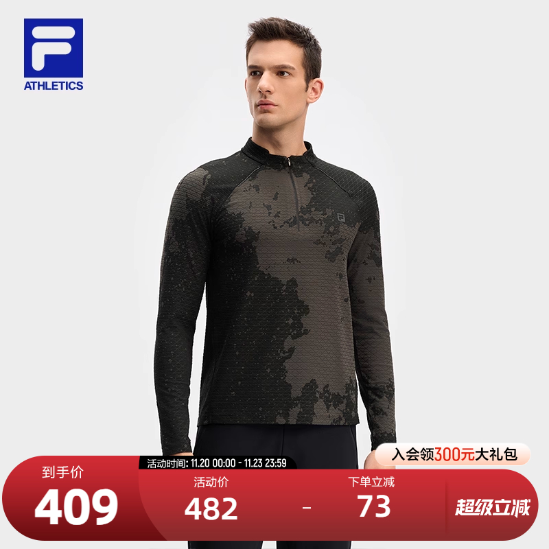 FILA斐乐针织长袖上衣