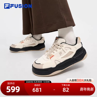 II专业滑板鞋 BANK 2024冬新款 运动鞋 FILA 板鞋 FUSION斐乐潮牌女鞋