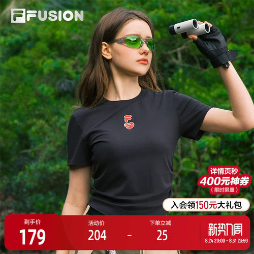 FILAFUSION斐乐女子短袖T