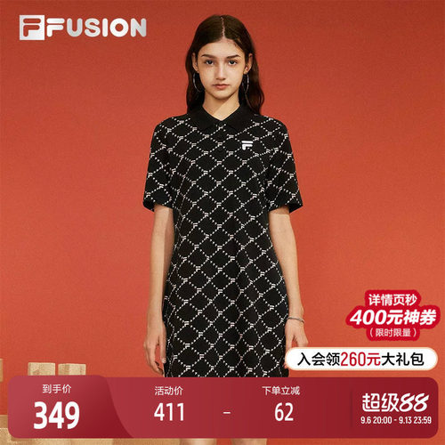 FILAFUSION斐乐女子连衣裙