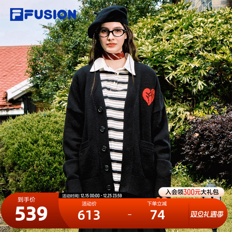 FILAFUSION斐乐中性编织外套