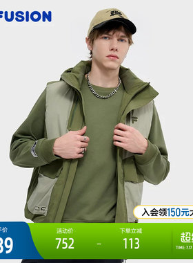 FILAFUSION斐乐男子羽绒马甲