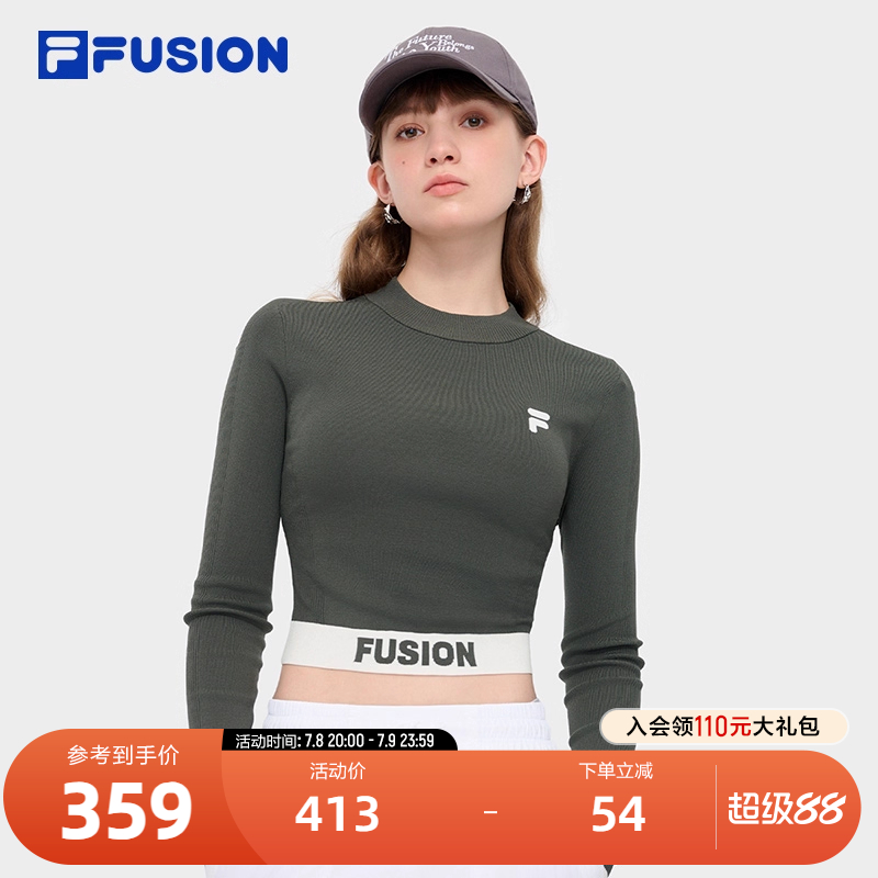 FILAFUSION斐乐女子编织衫