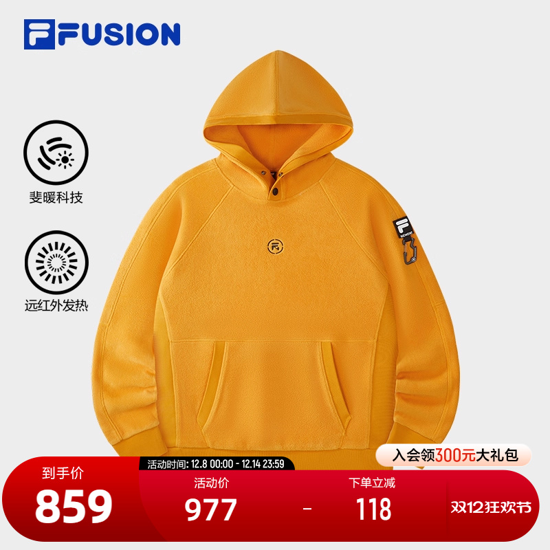 FILAFUSION斐乐情侣卫衣