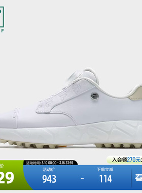 FILA 斐乐官方DRIVER软顶高球鞋女2025春新款飞驰鞋综训鞋运动鞋