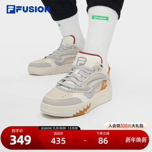 FUSION斐乐潮牌女鞋 运动鞋 DESPERADO 冬款 LOW复古篮球鞋 FILA