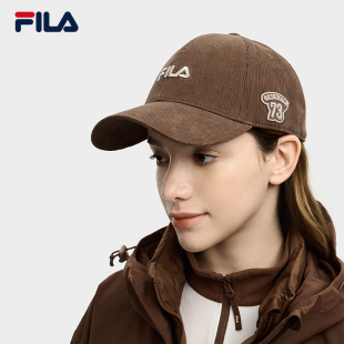 FILA 斐乐官方女帽棒球帽2025冬季新款时尚休闲帽子运动帽遮阳帽