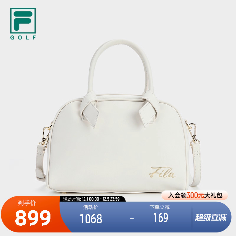 FILA 斐乐官方女包挎包2025冬新款高尔夫运动单肩包斜挎包手提包