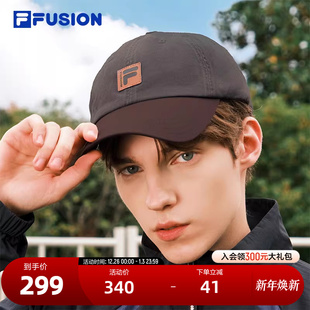 时尚 FILA 新款 棒球帽2026春季 鸭舌帽运动帽 FUSION斐乐潮牌情侣款