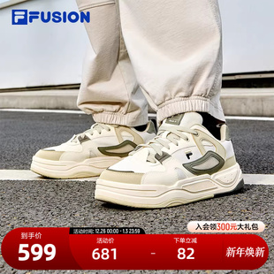 II专业滑板鞋 BANK 2024冬新款 运动鞋 FILA 板鞋 FUSION斐乐潮牌男鞋