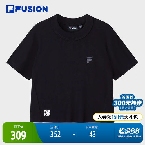FILAFUSION斐乐女子短袖T
