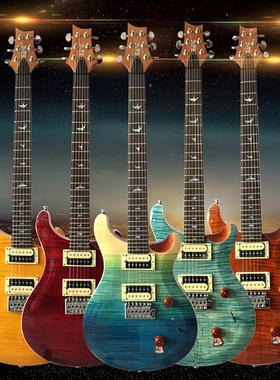 雅特EGPR 100L SE电吉他24品金属摇滚海洋之心电吉他可切单