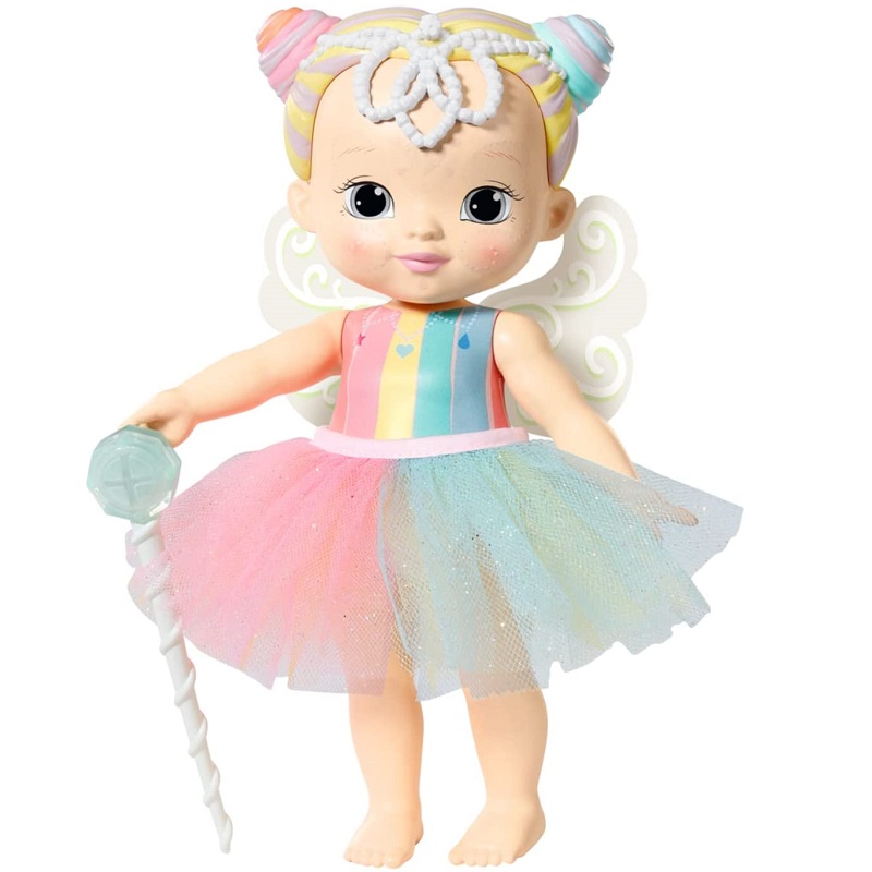 zapf夏芙BABY born Storybook童话书仿真娃娃彩虹小仙女孩脸变色