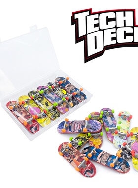美版世嘉Tech Deck专业手指滑板手指尖灵活练习翻T双翘板简装特价