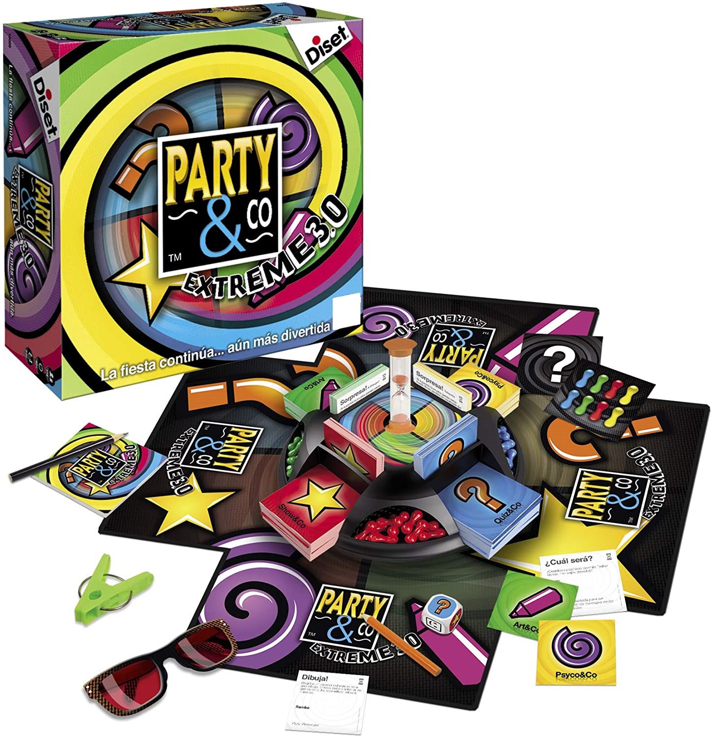 美版Diset Party & Co脑力开发团队合作休闲派对聚会大脑比拼游戏