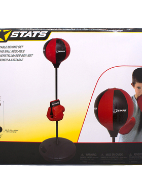 STATS 儿童拳击球发泄球座地立式拳击训练器沙袋充气沙包健身器材