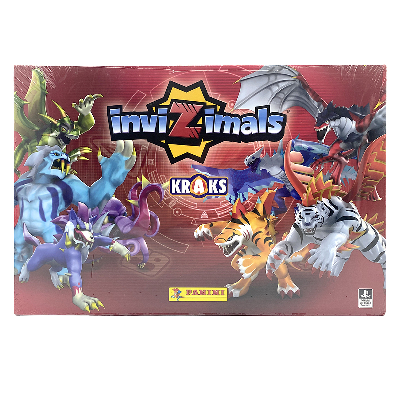 Panini Kraks Invizimals 帕尼尼新联盟游戏卡牌收纳盒收藏玩具