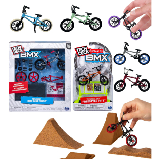 TECH BMX专业手指单车指尖技巧运动合金自行车模型场景道具 DECK