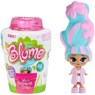 BLUME浇水成长开花精灵盆栽布鲁惊喜盲盒猜拆乐娃娃换装 女孩公仔