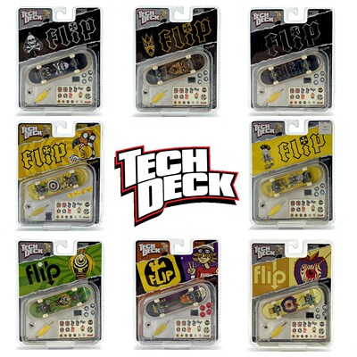 Tech Deck Flip fingerboard世嘉经典合金支架手指滑板玩具换轮装