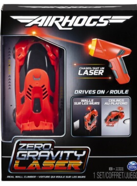 Air Hogs Zero Gravity Laser激光遥控导向赛车零重力爬墙玩具车