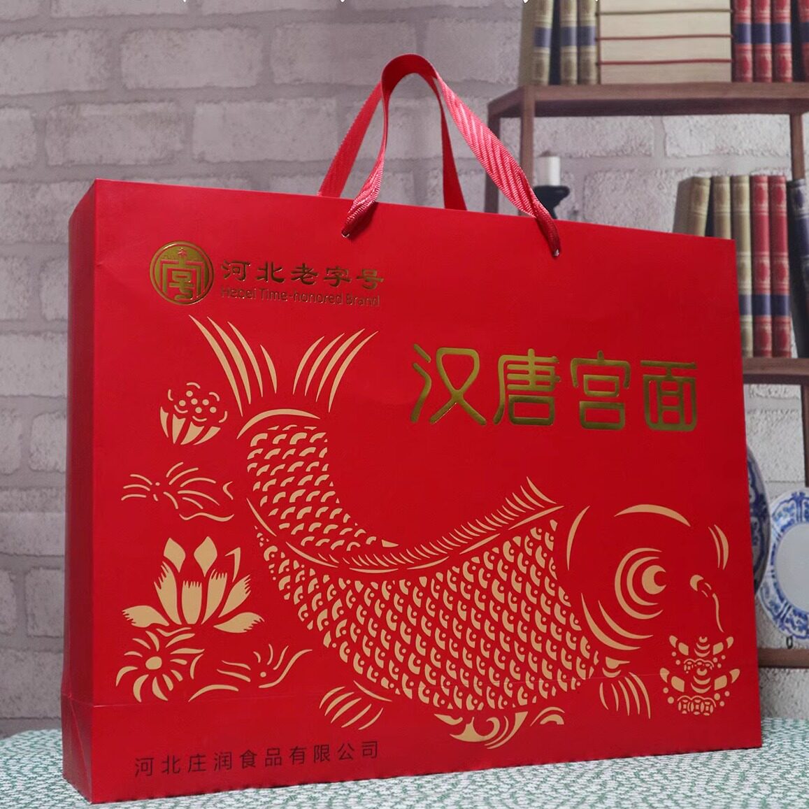 河北特产藁城汉唐宫面细条爽滑手工制作礼盒装2.16kg图片