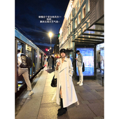 微胖大码 风衣女2025秋冬新款 老钱风长外套 彼得堡中长款 安妮不火