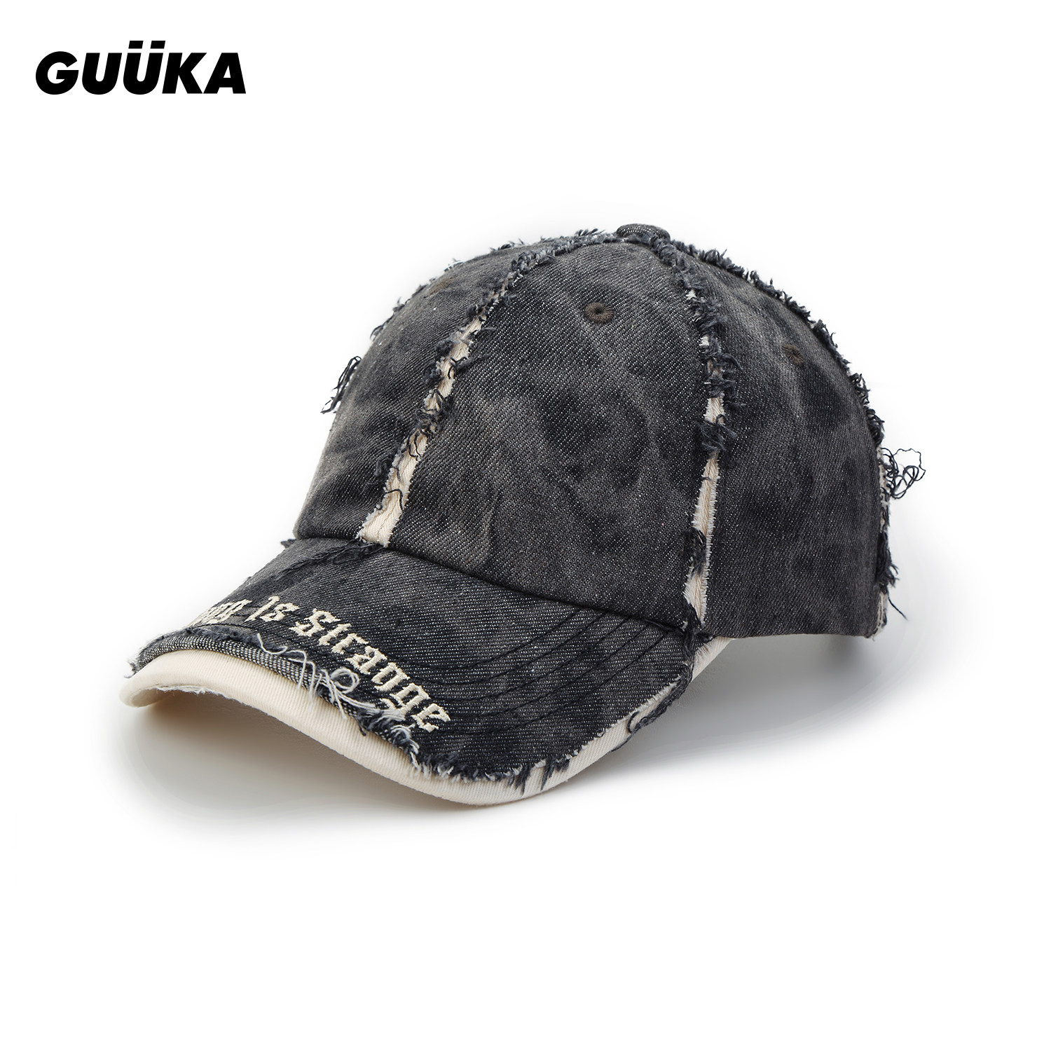 罗一舟同款GUUKA美式牛仔棒球帽图片