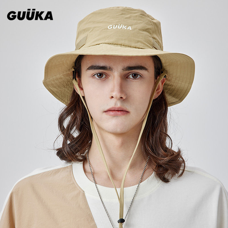 GUUKA山系复古防晒遮阳登山帽图片