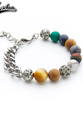 路虎王鹤棣同款转运手链潮