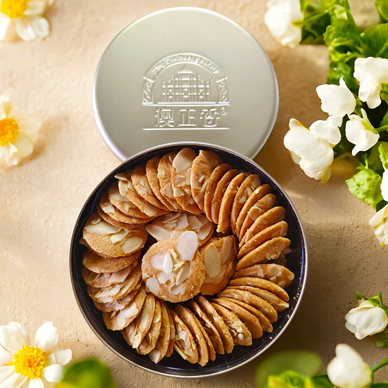 澳门手信小金盒蝴蝶酥凤凰卷黄油小花曲奇千层酥澳门特产零食送礼