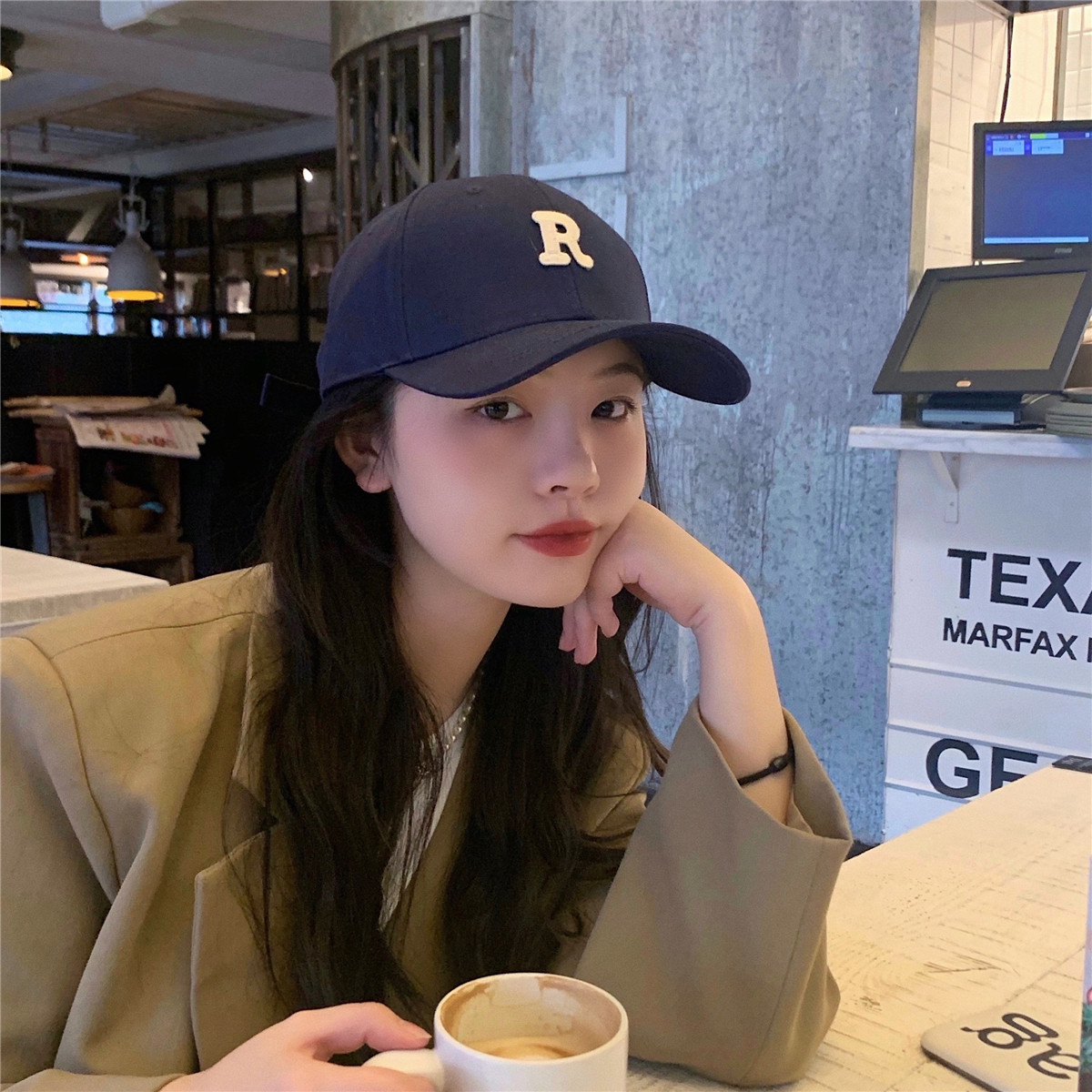 硬顶好版型大头围韩版复古百搭棒球帽子女字母显脸小休闲鸭舌帽男,服饰配件/皮带/帽子/围巾,帽子,淘宝优惠券,粉丝福利购,淘宝优惠卷