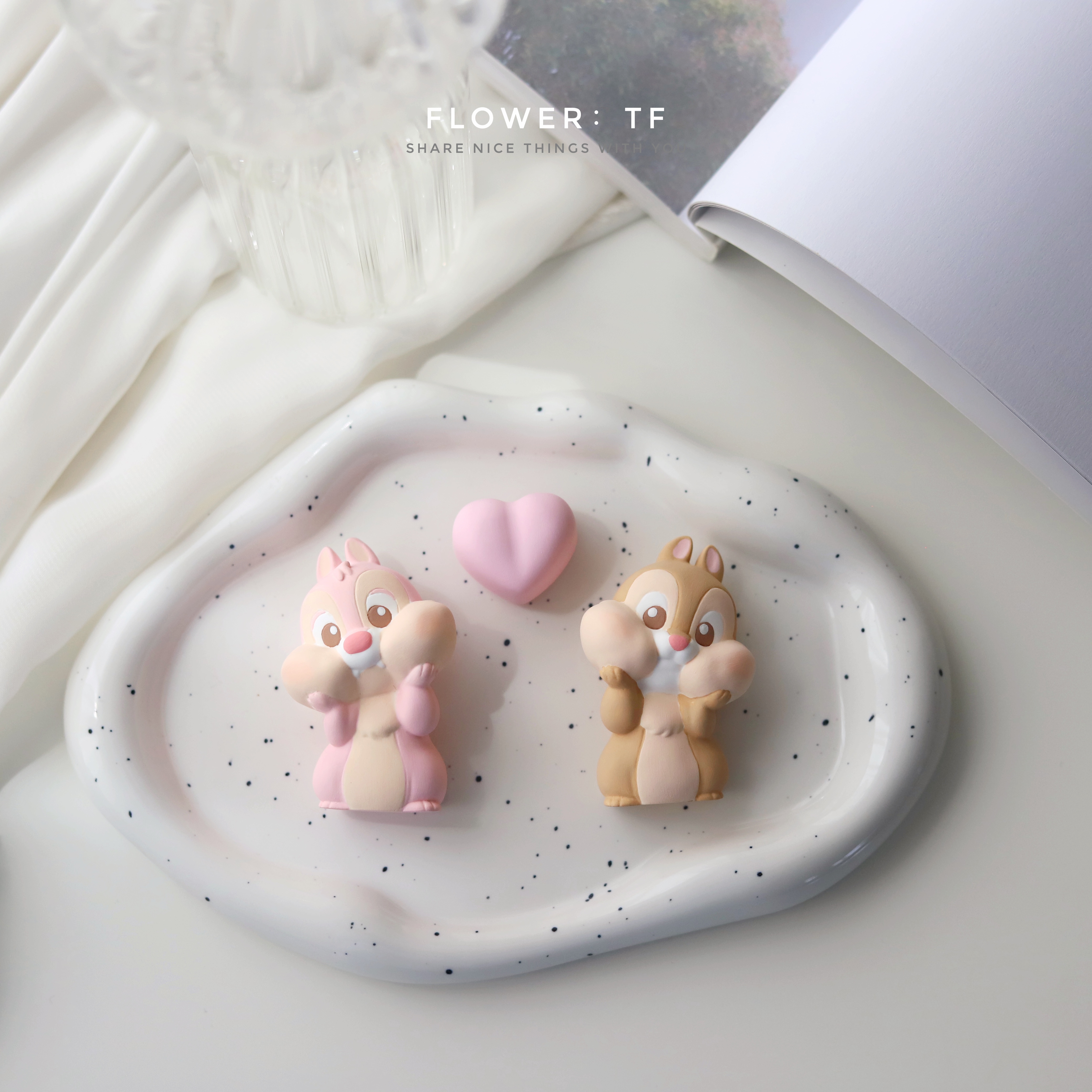 奇奇蒂蒂手工车载香水香薰扩香石