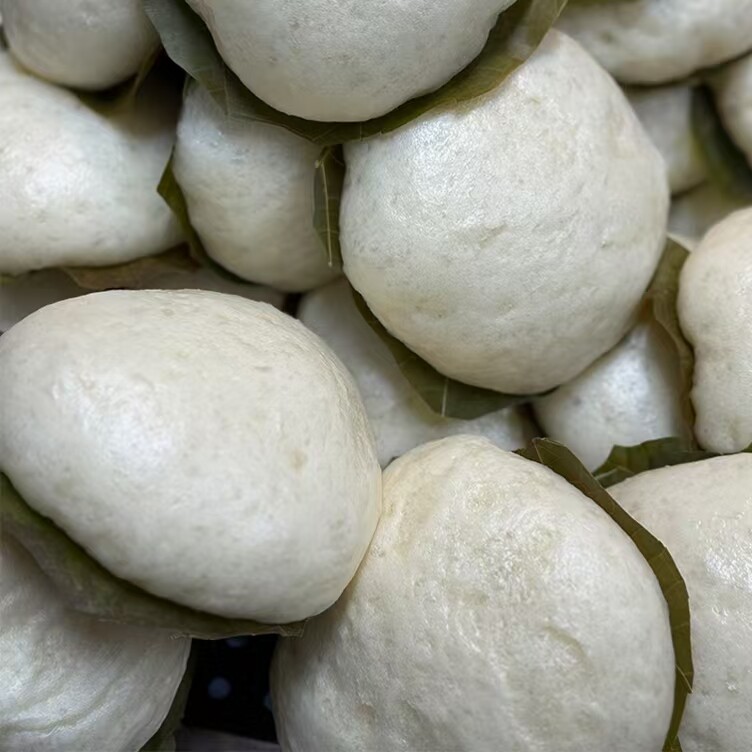 安徽安庆手工叶子粑 小麦粑 芝麻糖陷小麦粑 微甜叶子粑现做现发