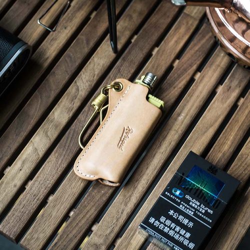 皮套手工户外露营glamping打火机