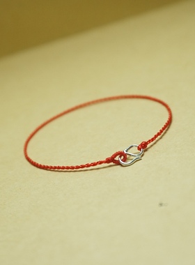 定制手编0.8mm极细925