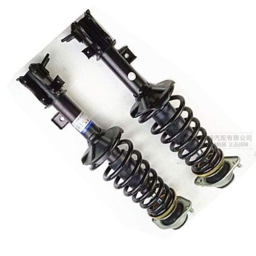 电牛1号2号一号二号前减震器总成 避震器弹簧总成陕汽通家