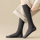 起步韩袜秋冬显瘦压力小腿袜子女2025爆款 韩版 ins风潮百搭中长袜