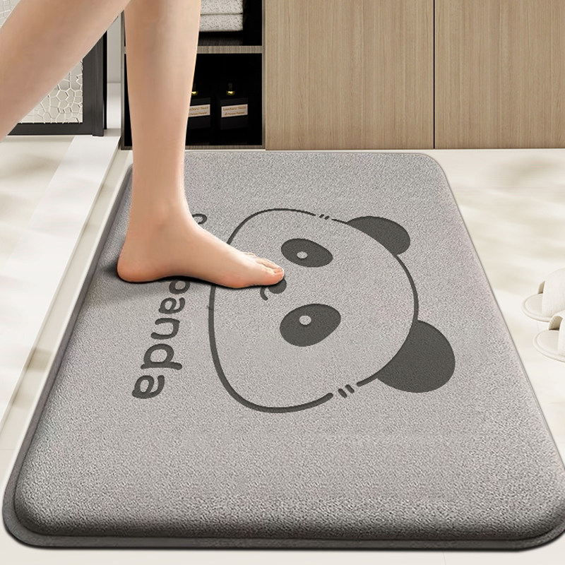 浴室吸水地垫卫生间防滑垫家用卫浴门口加厚脚垫洗手间软踩脚垫子,居家布艺,家用脚垫,淘宝优惠券,粉丝福利购,淘宝优惠卷