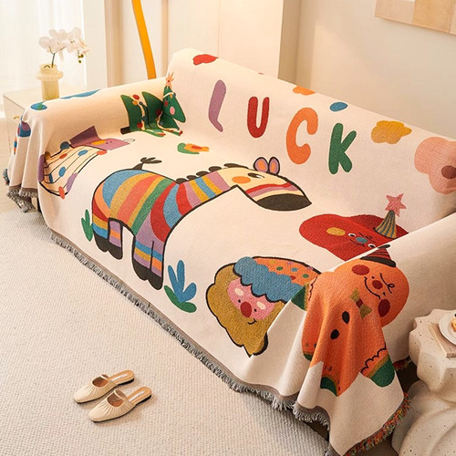 沙发巾盖布全盖防滑沙发垫套罩全包盖毯单三人四季通用2026年新款