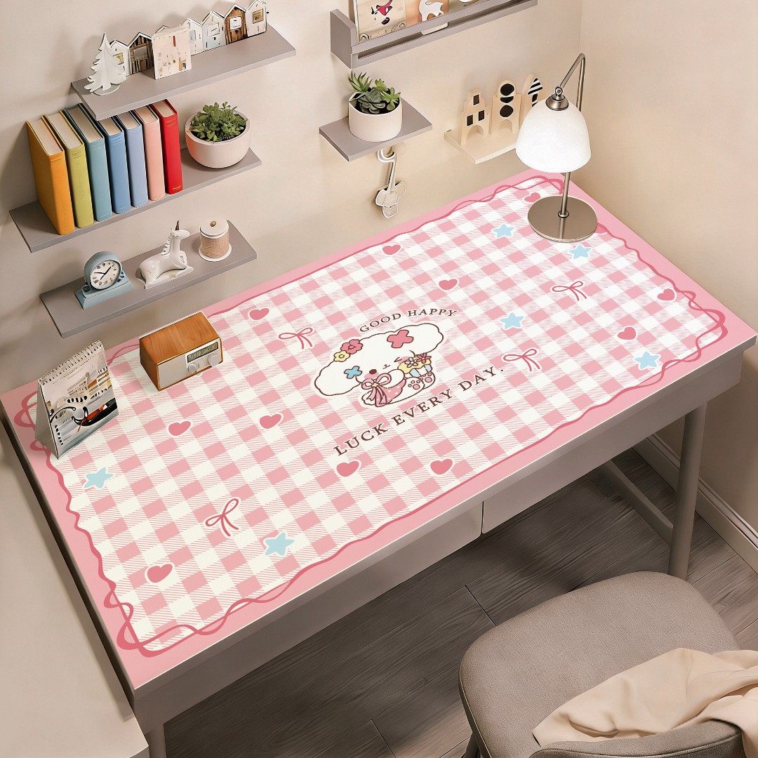 卡通儿童学生书桌垫写字台专用桌面保护垫女孩学习防水可擦洗桌布,居家布艺,桌布,淘宝优惠券,粉丝福利购,淘宝优惠卷