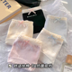 少女生纯棉裆日系纯色简约加长裆中低腰新款 波子汽水 内裤