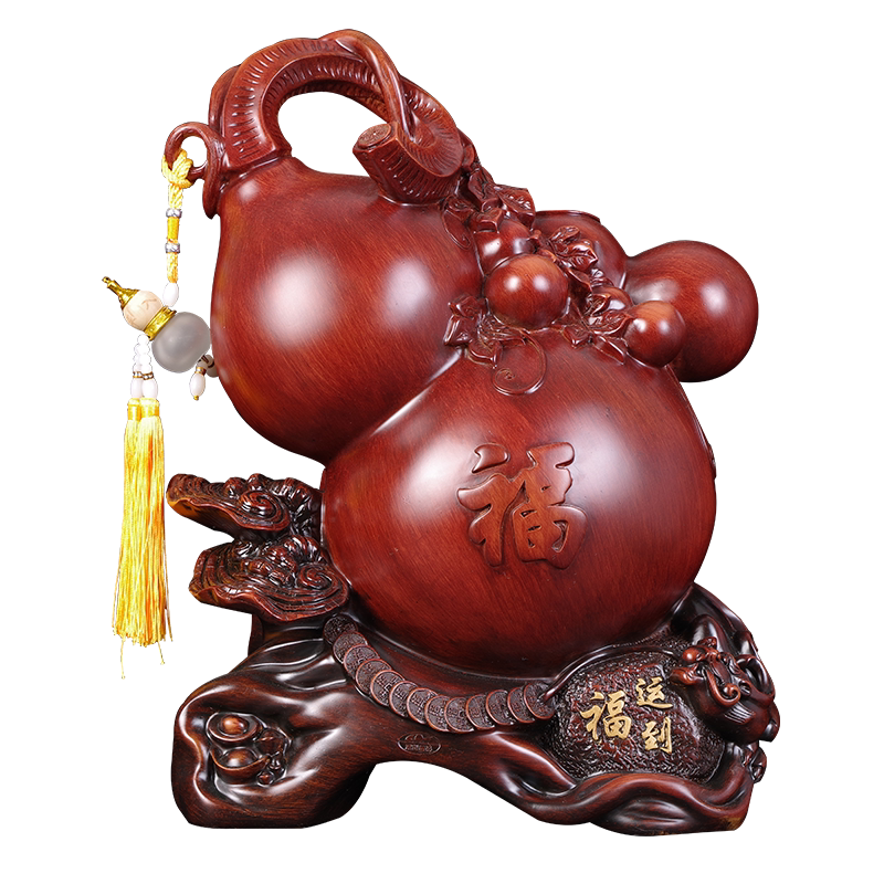 运到葫芦摆件招财玄关客厅装饰品
