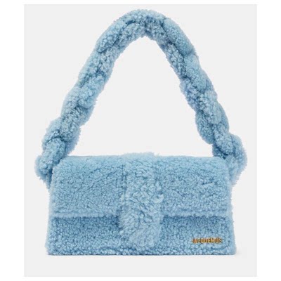 Jacquemus Le Bambidou shearling shoulder bag 单肩包女