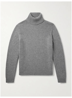 ANDERSON  SHEPPARD  高领毛衣男针织衫中性毛衣复古商务休闲新款