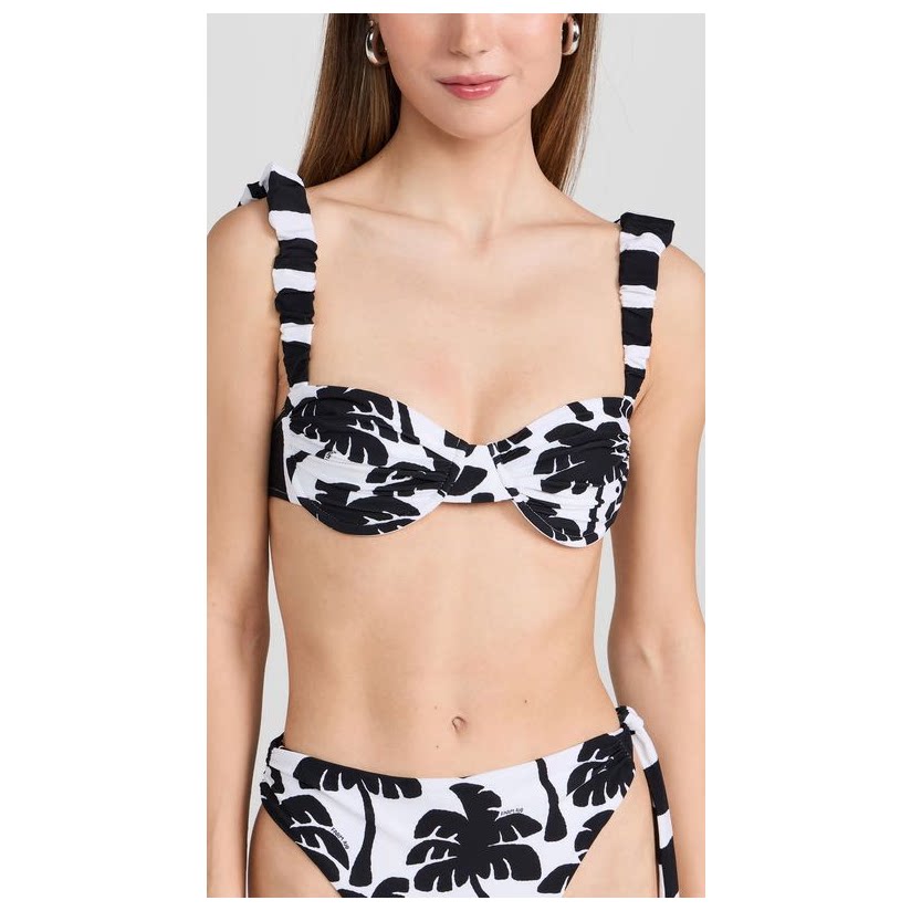 farm rio coconut 文胸式比基尼上装女