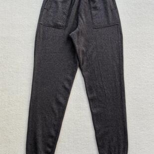 2025纯绒BC羊绒裤女高腰显瘦百搭保暖束脚裤L8077