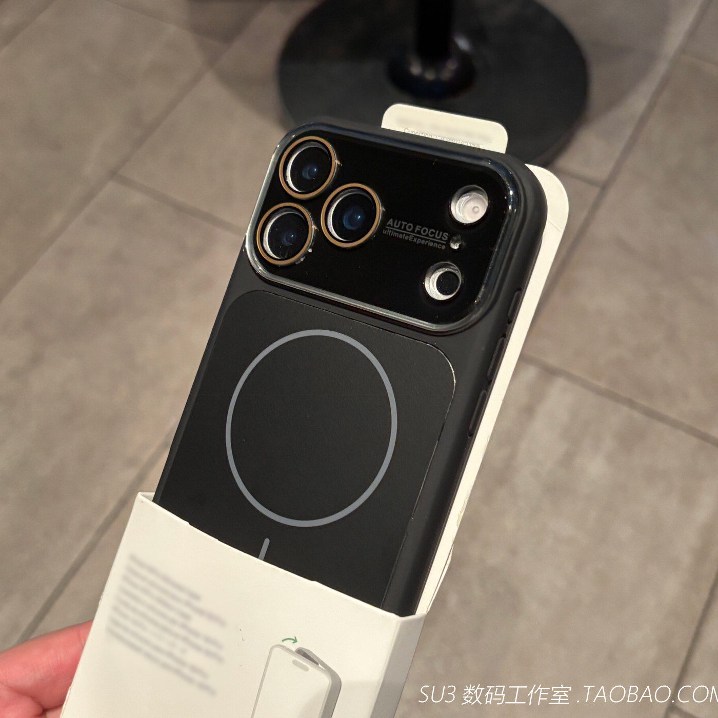 细圈磁吸轻纱液态硅胶适用iPhone苹果17promax手机壳16pro全包带镜头膜15纯黑色高级感防摔网红软糯男女简约