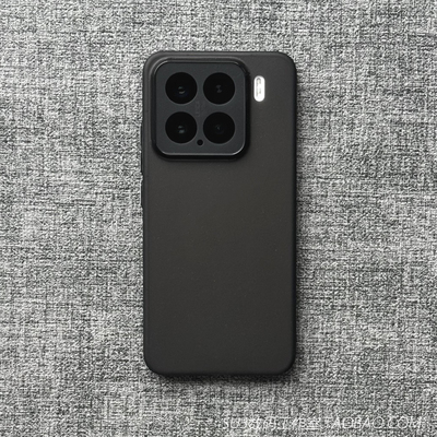 不沾指纹超薄软壳适用小米15手机壳14pro华为mate70/60pro半透明+磨砂黑色Pura80ultra超薄裸机感全包镜头男